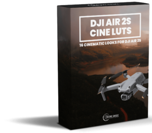 DJI Air 2S Cine LUTs product box mockup